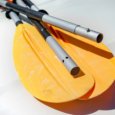 Aluminum paddle for Oahu Ocean Kayak Rentals