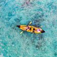 Rental Kayak in the Ocean in Kailua Bay