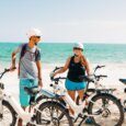 Electric Rental Bikes on Kailua Beach