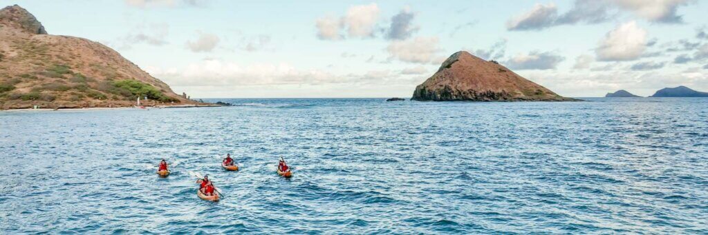 Kayaking tour To the Mokulua Islands